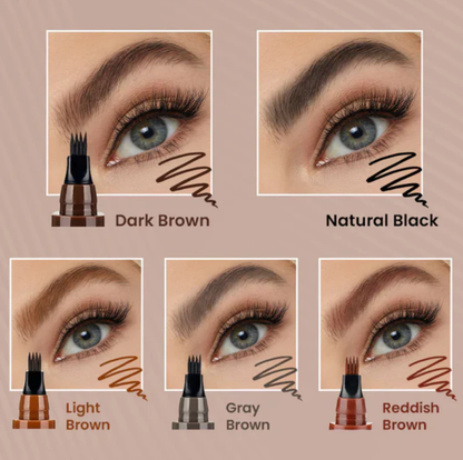 🔥Waterproof Four-tip Beard and Eyebrow Pen✨Limited time offer: Buy one get one free