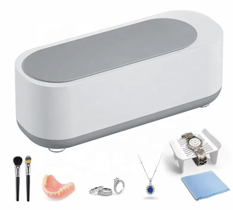 🎉ultrasonic cleaner🙌Say goodbye to hand washing, clean 360 ° without dead corners.