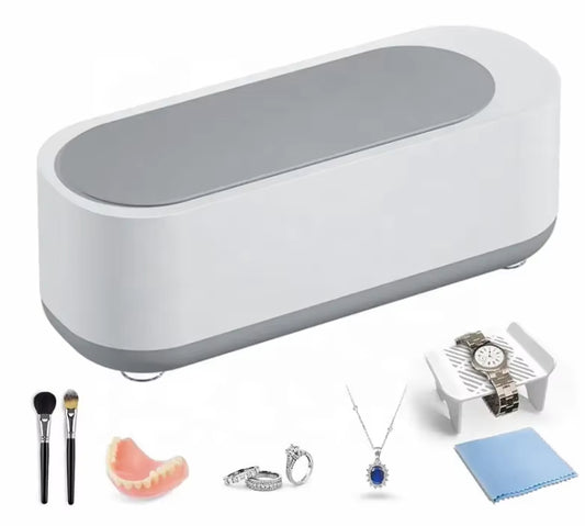 🎉ultrasonic cleaner🙌Say goodbye to hand washing, clean 360 ° without dead corners.
