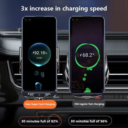 Car mobile phone holder🎉Magnetic fast charging wireless charger😎