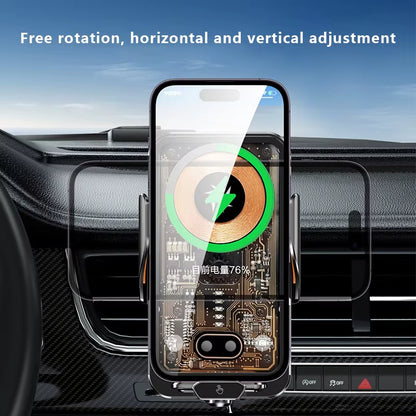 Car mobile phone holder🎉Magnetic fast charging wireless charger😎