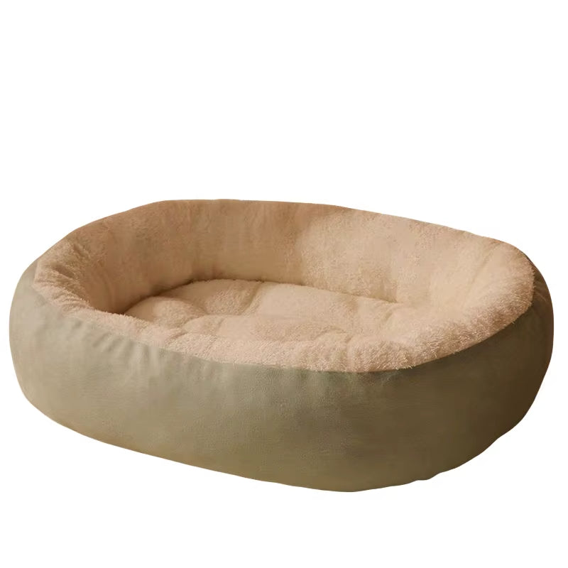 Soft👏 comfortable👏waterproof plush pet bed😍