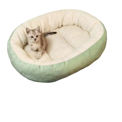 Soft👏 comfortable👏waterproof plush pet bed😍