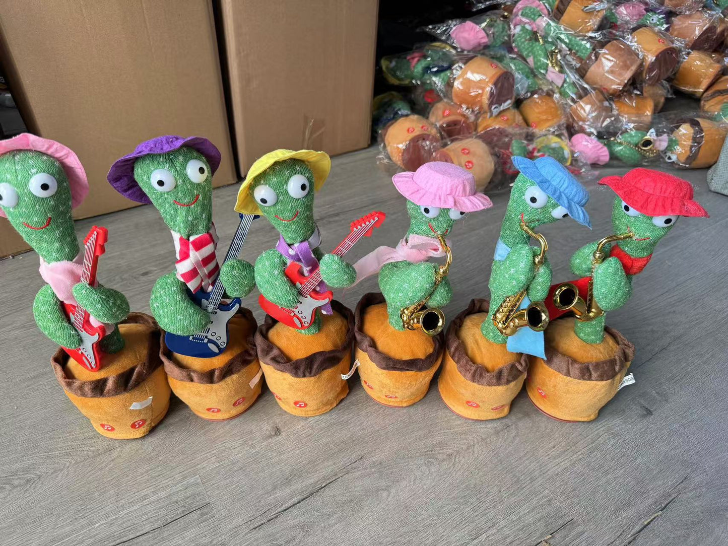 😁Recording, Twisting, Singing, Electric Dancing, Cactus Toy👏Buy one and get two toys