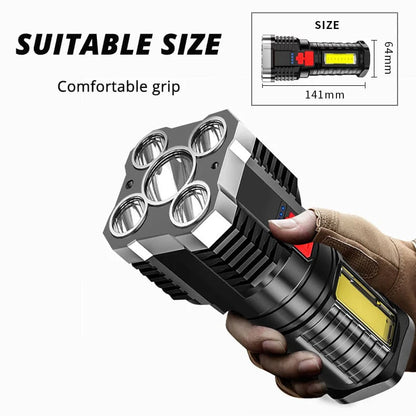🎁Explosion Proof Flashlight（Buy one, send three）