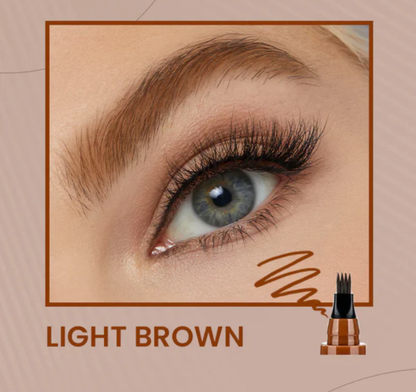 🔥Waterproof Four-tip Beard and Eyebrow Pen✨Limited time offer: Buy one get one free