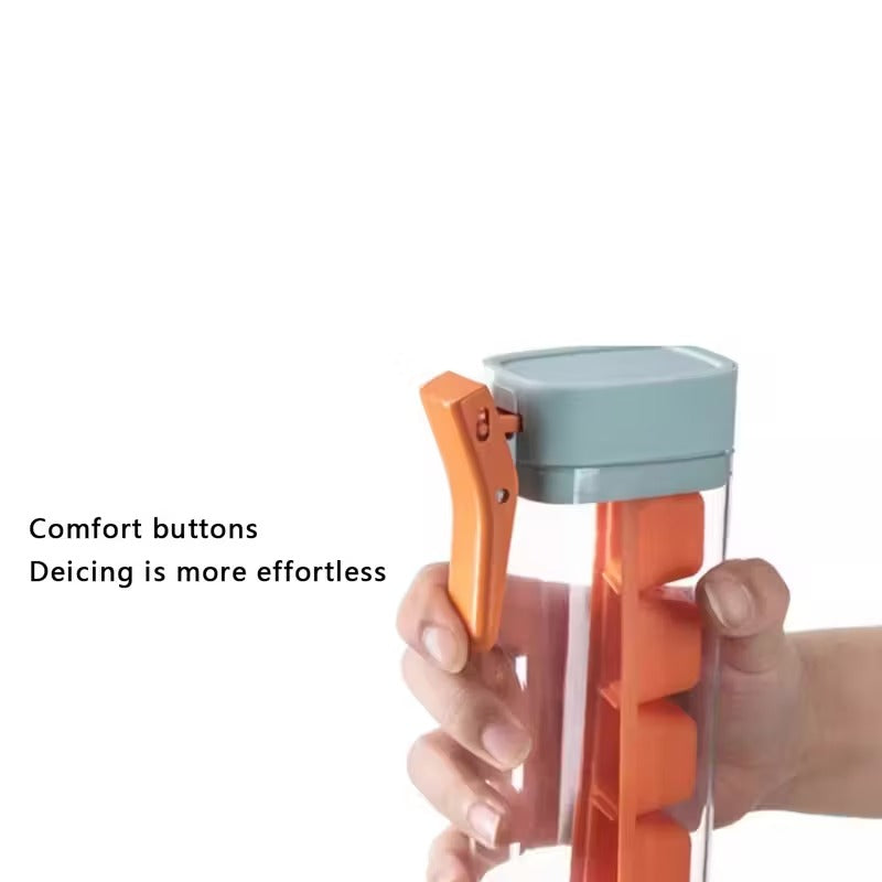 6-Compartment One-Touch Ice Maker | Quickly Releases Ice Cubes | Suitable for Whiskey, Cocktails, Coffee, and Party Drinks